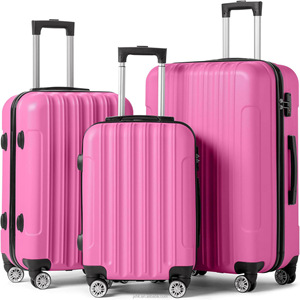 Offre Spéciale : Ensemble <span class=keywords><strong>de</strong></span> Bagages Rigides Durables en ABS et PC pour Voyages d'Affaires, Valises à Roulettes Rétractables 20, 24 et 28 Pouces, Lot <span class=keywords><strong>de</strong></span> 3 Pièces - Product Image 2