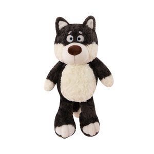 Nouvelle peluche de <span class=keywords><strong>loup</strong></span> en course, mignonne et amusante, jouet en peluche de <span class=keywords><strong>loup</strong></span> doux, jouet en peluche d'animal créatif de haute qualité, série de course - Product Image 1