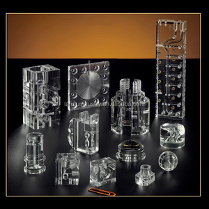 Dịch vụ gia công nhựa chất lượng cao OEM LANDU, chế tạo CNC, linh kiện mẫu nhanh bằng nhựa acrylic trong suốt PMMA - Product Image 2