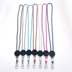 Giao Hàng Nhanh Id Chủ Thẻ Có Thể Điều Chỉnh Nút Cổ Dây Buộc Với Epoxy Logo <span class=keywords><strong>Clip</strong></span> - Product Image 3