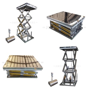 Cao cấp tự hành Điện Thủy lực 6m-16m Scissor Lift truy cập thuận tiện với tải dễ dàng - Product Image 2