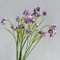 Bunga Fritillaria Buatan 3D Berkualitas Tinggi dan Realistis untuk Fotografi Pernikahan, Dekorasi Rumah, Hari Ibu