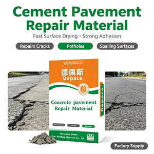 Material de Reparación de Pavimento de Concreto de Fraguado Rápido, Mortero de Reparación de Cemento de Alta Resistencia <span class=keywords><strong>para</strong></span> Reparación de Grietas, Baches y Desprendimientos en Carreteras y Entradas de Vehículos - Product Image 1