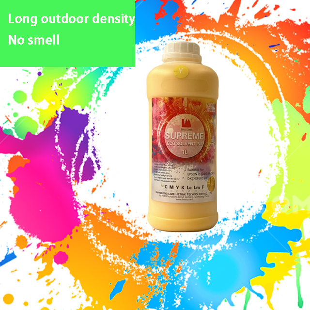 Limei Eco Solvent Ink for Eco Solvent Printer 1.8m Xp600 I3200 Eco Solvent Outdoor Advertising Printing Ink