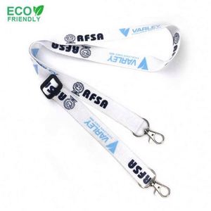 No Minimum Order Printed Sublimation Neck Lanyards With Logo Custom Eco Friendly Keychain Polyester Lanyard - Product Image 4