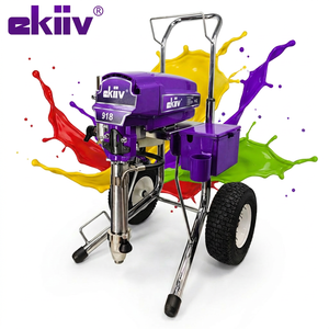 Pulvérisateur de mastic électrique de qualité industrielle EKIIV, pulvérisateur de peinture sans air haute pression pour les entrepreneurs professionnels en cloisons sèches - Product Image 1