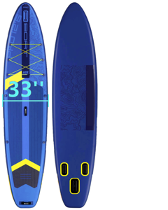 Happygo CE OEM Inflatable Surfboard 35" Ultra Wide All-Around Paddle <strong>Board</strong> for Family Kids - Product Image 1