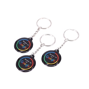 Etiqueta NFC con Chip 213 215 216 para Mejorar el SEO Local y las Reseñas de Google, Llavero de Epoxi NFC con Respuesta Instantánea - Product Image 1