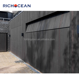 <span class=keywords><strong>Porte</strong></span> de <span class=keywords><strong>garage</strong></span> <span class=keywords><strong>coulissante</strong></span> verticale en aluminium imitation bois Richocean, portes de <span class=keywords><strong>garage</strong></span> sectionnelles automatiques pour maisons, clôture - Product Image 5