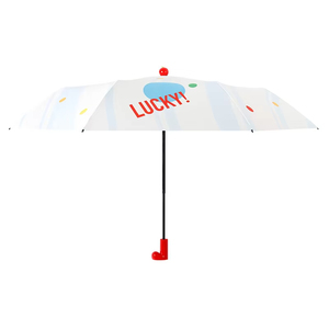 Lindo Paraguas para Estudiantes |   Plegado Manual |   Recubrimiento negro UPF50+ con protección UV contra el sol y la lluvia para uso diario - Product Image 2
