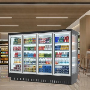 Siêu thị hiển thị tủ đông thương mại uống tủ lạnh thẳng đứng tủ lạnh tủ đơn nhiệt độ Nhà máy cung cấp - Product Image 6