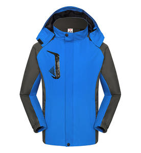 Abrigo de estilo largo personalizado grueso de invierno bordado Logo chaqueta de trabajo al aire libre uniforme bordado para el trabajo - Product Image 2