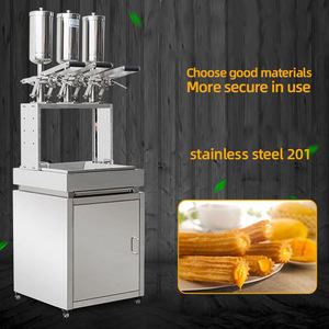 Máquina automática para hacer mini churros, inyectora de crema para donuts, máquina de relleno para pasteles de mantequilla española, máquinas para hacer productos de grano - Product Image 2