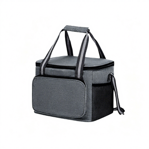 Sac isotherme en tissu Oxford de grande capacité avec doublure en aluminium pour aliments et boissons, sacs isothermes imperméables, sac isotherme pour aliments - Product Image 6