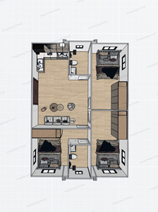 Vente directe usine – Maison conteneur préfabriquée moderne et extensible avec salle <span class=keywords><strong>de</strong></span> bain et cuisine – Meilleure vente - Product Image 3