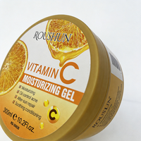 Gel apaisant après-soleil hydratant de nuit à la vitamine C naturelle pure à 98% pour le soin de la peau du visage