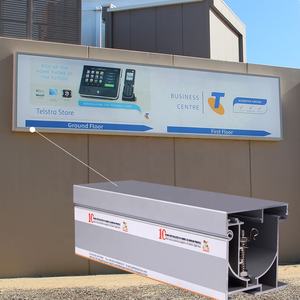 โครงสร้างไฟส่องสว่างสำหรับติดตั้งภายนอกอาคาร แบบสแนป โครงอะลูมิเนียมสำหรับป้ายโฆษณา - Product Image 1