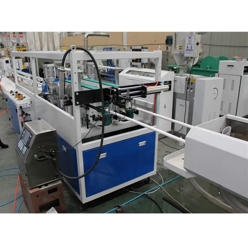 Mesin Pembuat Pipa Saluran Listrik PVC, Pipa Air Lini Produksi Pipa Plastik PVC Mesin Ekstrusi