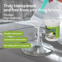 Peinture acrylique transparente Ajielian imperméabilisante pour carrelage, murs extérieurs et toitures |   Haute résistance, écologique, sans jaunissement
