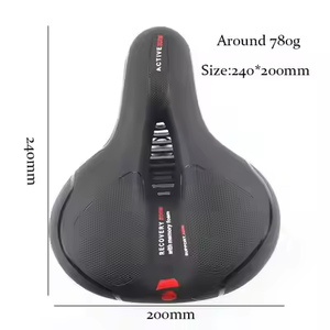 Gran oferta, suave y cómodo sillín de <span class=keywords><strong>bicicleta</strong></span>, asiento de cuero para <span class=keywords><strong>bicicleta</strong></span> de montaña y <span class=keywords><strong>carretera</strong></span> - Product Image 6