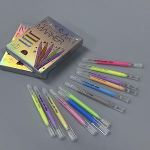 Ensemble de 12 stylos à peinture acrylique pour nail art, stylo marqueur pour ongles graffiti, stylo liner à séchage rapide pour filles, <span class=keywords><strong>dessin</strong></span> <span class=keywords><strong>sur</strong></span> ongles - Product Image 2