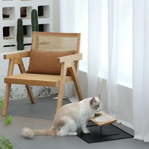 Mükemmel ayarlanabilir yükseltilmiş köpek maması kaseleri ahşap hayvan mama kabı tutucu sıcak satış - Product Image 3