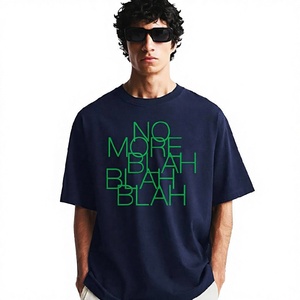 T-shirt pour homme à coupe classique imprimé sur mesure, 100% coton, manches courtes, col rond, streetwear décontracté, t-shirt graphique, vêtements en gros - Product Image 4