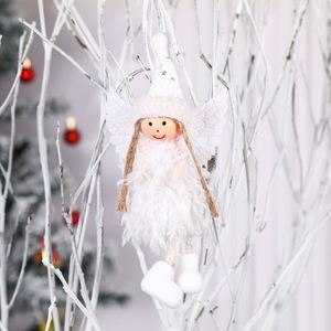 New Mini Modern Christmas Decoration Creative Doll <b>Angel</b> Girl Fabric Pendant with Low MOQ - Product Image 2