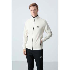 Ensemble de survêtement pour homme Air Jones Hugo beige et noir - Tenue de sport athlétique confortable en deux pièces pour l'entraînement - Product Image 2