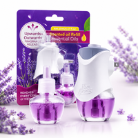 Lot de diffuseurs électriques de parfum d'ambiance 20 ml à brancher, diffuseur d'huiles essentielles pour la maison, emballage personnalisé OEM
