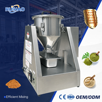 Mélangeur de poudre à double cône industriel robuste pour poudres sèches, mélangeur de poudre pour produits chimiques, aliments, assaisonnements 40L