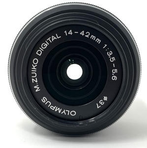Objectif d'appareil photo OM SYSTEM M.Zuiko Digital 14-42mm F3.5-5.6 IIR Noir pour appareil photo système Quatre Troisièmes, Compact 3X Z - Product Image 2