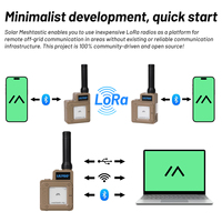 Pelacak Portabel Lilygo T-echo Meshtastic Node Lora Genggam dengan NRF52840 Lora SX1262 Bluetooth Terintegrasi untuk 868mhz 915mhz