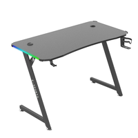 Escritorio de Computadora para Juegos Wquantum Ajustable y Convertible con Iluminación RGB, Marco Metálico y Refrigeración - Precio Económico para Uso en Oficina en Casa