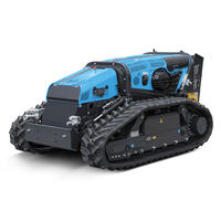 Débroussailleuse Forestière Tout-Terrain Haute Qualité pour Chargeuse Compacte, Robot Tondeuse Télécommandé avec Moteur