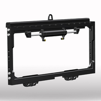 Attache pour chariot élévateur 2.0 3.0 tonnes, fourche articulée, déplaceur latéral, godet pour entrepôt et travaux de construction