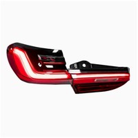 Conjunto de luces traseras de ancho completo para BMW Serie 7 G11 modificado G12 con luces LED de marcha con efecto de escaneo