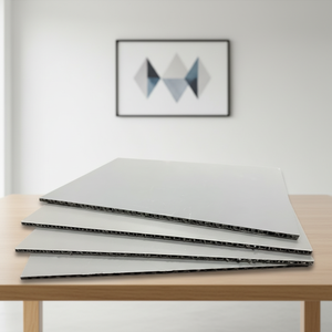 Pannello a Nido d'Ape in PP 8x4 Piedi, Trattamento Corona 50 Dyne, Bianco Opaco, <span class=keywords><strong>3</strong></span> <span class=keywords><strong>mm</strong></span> 5 <span class=keywords><strong>mm</strong></span>, per Stampa Digitale/UV - Product Image 6