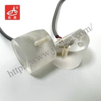 Transduser Meter Air Zhejiang Jiakang Electronics 4 MHz Sensor Aliran Ultrasonik Piezo