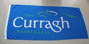 Quảng cáo treo bay thuốc nhuộm thăng hoa đầy đủ màu sắc tùy chỉnh in vải triển lãm thương mại Tùy chỉnh Cờ biểu ngữ - Product Image 5