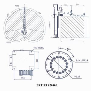 Robot de soudage industriel à quatre axes BORUNTE BRTIRPZ2080A avec prix compétitif, garantie 1 an, composant moteur essentiel - Product Image 3