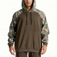 Sweat à capuche de chasse en molleton mélangé coton pour l'hiver, imperméable, qualité super fantastique, vêtement décontracté pour la chasse