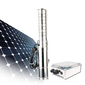 solar powered farm irrigation water pump machine