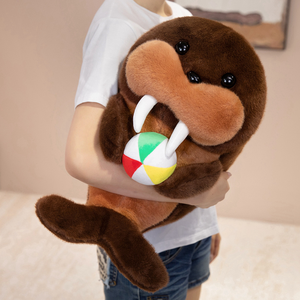 Animales <span class=keywords><strong>Marinos</strong></span>, Delfines, Focas, Morsas, Peluche de Material Suave, Muñeco de Peluche, Regalo de Cumpleaños, Venta Directa de Fábrica, Venta al por Mayor - Product Image 2