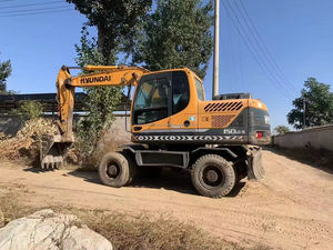 Pelleteuse sur roue de peinture originale Hyundai 150lc-9 pelleteuse d'occasion 15 tonnes 17 tonnes 16 tonnes Hyundai à vendre - Product Image 3