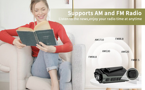 Khẩn Cấp AM/<span class=keywords><strong>FM</strong></span> Radio Với Ngân Hàng Điện <span class=keywords><strong>USB</strong></span> Năng Lượng Mặt Trời Hand Crank Sạc Pin Hoạt Động SOS Báo Động & Đèn Pin Cho Trong Nhà/Ngoài Trời - Product Image 5