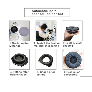 High-efficiency Headphone Cavity Press for Custom Leather Contours Pro Wireless Production Machine - Product Image 5