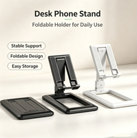 Support de téléphone portable universel télescopique transformable, support portable pliable pour PC, réglable en hauteur, pour smartphone et tablette, pour bureau