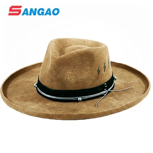 Chapeau juif en pure laine, style Fedora, ajustable, pour les quatre saisons, unisexe - Product Image 5