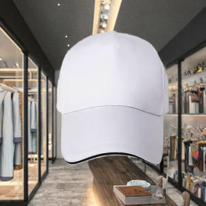 Gorra de Béisbol Personalizada de 5 Paneles, Estilo Deportivo/Moda/Ocio/Promocional, Tejida/Algodón, con Letras e Imagen Rojas - Product Image 3